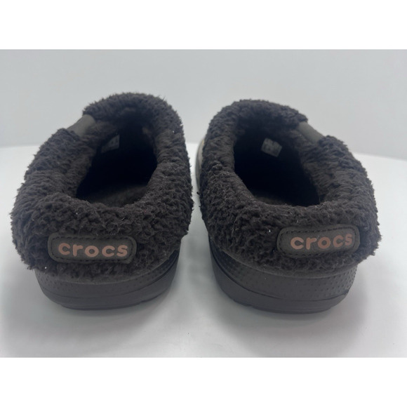 Crocs Unisex Classic Blitzen Animal Print Lined Clog Size M-5 W-7 Winter - Picture 5 of 9
